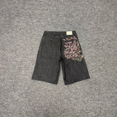 Derschutze Blossom V2 Embroidered Denim Jorts