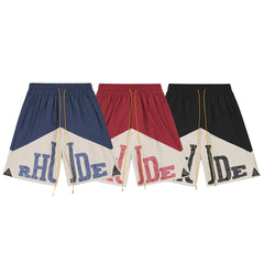 RHUDE Vintage Marlboro Letter Print Quick Dry Shorts