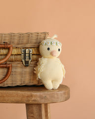 Cuddle + Kind Baby Duckling (Ivory Floral Crown)