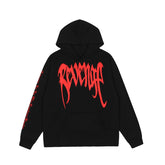 Revenge High Street Puff Print Fleece Hoodie