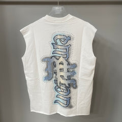 MIXED EMOTION Angel Graphic Sleeveless Tank Top