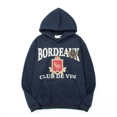 Rhude Logo Printed Fall/Winter Hooded Sweatshirt