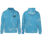 GALLERY DEPT Water Ripple Letterprint Loose Hooded Sweatshirt