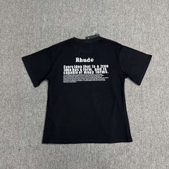 Rhude For your falling short-sleeved T-shirt