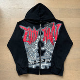 MIXED EMOTION Rhinestone Full Zip Sweatsuit Set