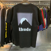 Rhude Moonlight Black Moonprint T-shirt