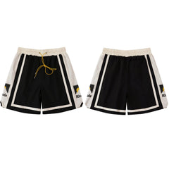 Rhude Panel Logo Short - Sunset Print Colorful Shorts