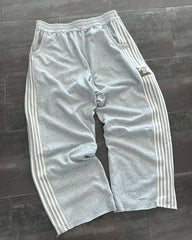 KOBPt Sweatpants with side stripe detailing, straight-leg style