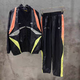 Corteiz High Street Color-Contrast Warp Knit Sports Set