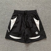 Broken Planet Geometric Spliced Quick Dry Shorts