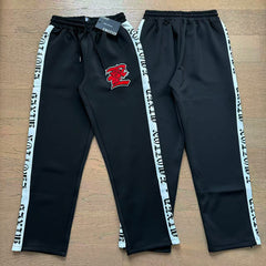 Mixed Emotion Street Embroidery Sporty Casual Suit