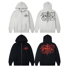 Corteiz fleece-lined sports sweatshirt set