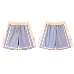 Rhude Panel Logo Short - Sunset Print Colorful Shorts