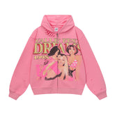 Vale Forever Pink Urban Dreams Graphic Hoodie