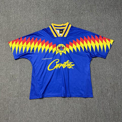 Corteiz Devil Island Club Club Color-Contrast T-Shirt