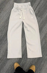 Sweatpants - Streetwear casual folding leggings