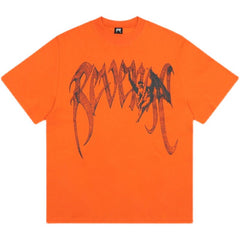 Revenge High Street Oversized Typography Cotton Tee