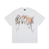 Revenge Lil Durk Sketch Portrait Oversized Tee