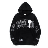 Trapstar Heavy Industry Embroidered Loose Fleece Hooded Shirt
