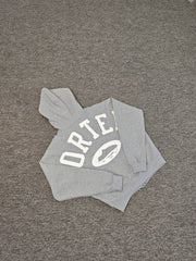 Corteiz Patchwork Embroidered Loose Fleece Hooded Shirt