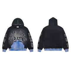 Vale Forever Blue Silver Racing Graphic Hoodie – Retro Trackwear