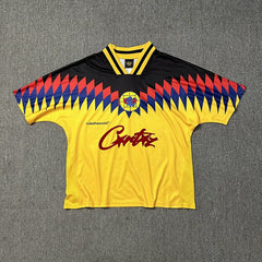 Corteiz Devil Island Club Club Color-Contrast T-Shirt