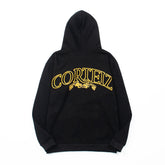 Corteiz logo print loose-fitting fleece pullover shirt