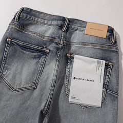 Purple Brand Men Slim Fit Ripped Denim Jeans