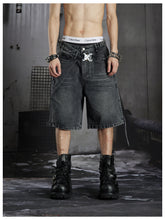 NOMANIAI Double waist top style old-fashioned five-pocket pants