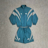 Broken Planet Reflective Tech Wear Jacket Shorts Set
