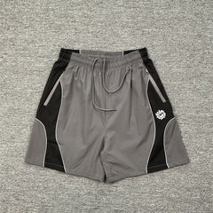 Broken Planet Geometric Spliced Nylon Sport Shorts