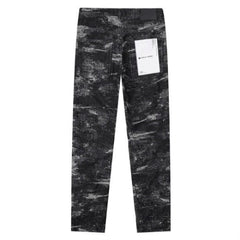 Purple Brand Black Abstract Paint Splatter Denim Jeans