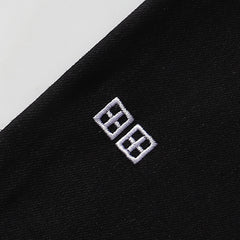 Ksubi Matte Black White Embroidered Denim Jeans