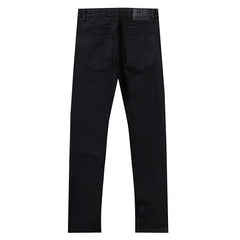LOST SHDWS Premium Matte Black Button Fly Jeans