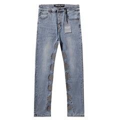LOST SHDWS Vintage Light Wash Button Fly Jeans