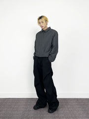 A knife American style cleanfit short jacket