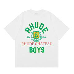 RHUDE High Street Oversized Graphic Pure Cotton T-Shirt