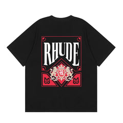 RHUDE High Street Oversized Graphic Pure Cotton T-Shirt
