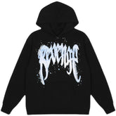 Revenge Autumn Winter Heavyweight Fleece Zip Up Hoodie