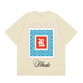 RHUDE High Street Oversized Graphic Pure Cotton T-Shirt