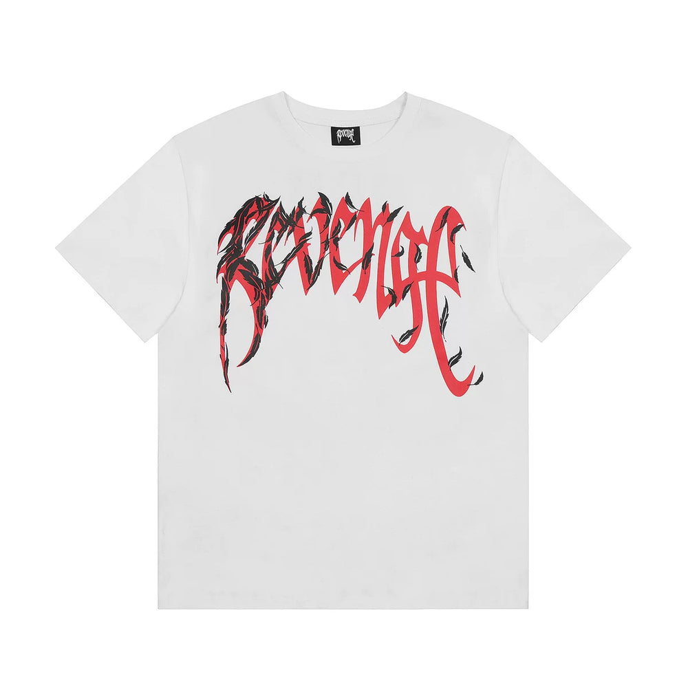Revenge Smoke Peace Dove Oversized Graphic Tee
