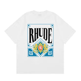 RHUDE High Street Oversized Graphic Pure Cotton T-Shirt