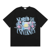 RHUDE High Street Oversized Graphic Pure Cotton T-Shirt