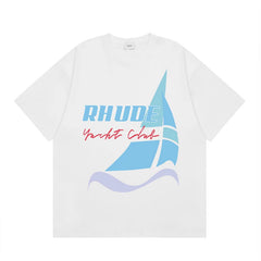 RHUDE High Street Oversized Graphic Pure Cotton T-Shirt