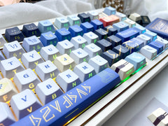 Honkai Star Rail, Khaslana themed keycap PBT factory five sided heat sublimation customized keyboard game anime personalized keycap set