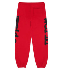 Sp5der Beluga Red Sweatpants