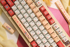 Crayon Shin chan Theme Design Set Keycaps custom set personalized keycap series, PBT material, compatible with 61/64/68/75/84/87/104 mechanical keyboard keycap set
