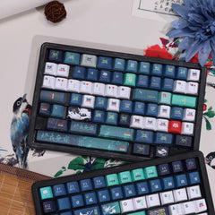 Arknights series,Dusk theme, custom set personalized keycap series, PBT material, compatible with 61/64/68/75/84/87/104 mechanical keyboard keycap set