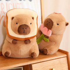 Baby Capybara Animal Dress-up Plushie Collection