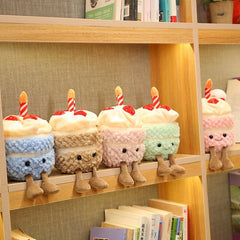 Birthday Celebration Cake Plushie Buddies